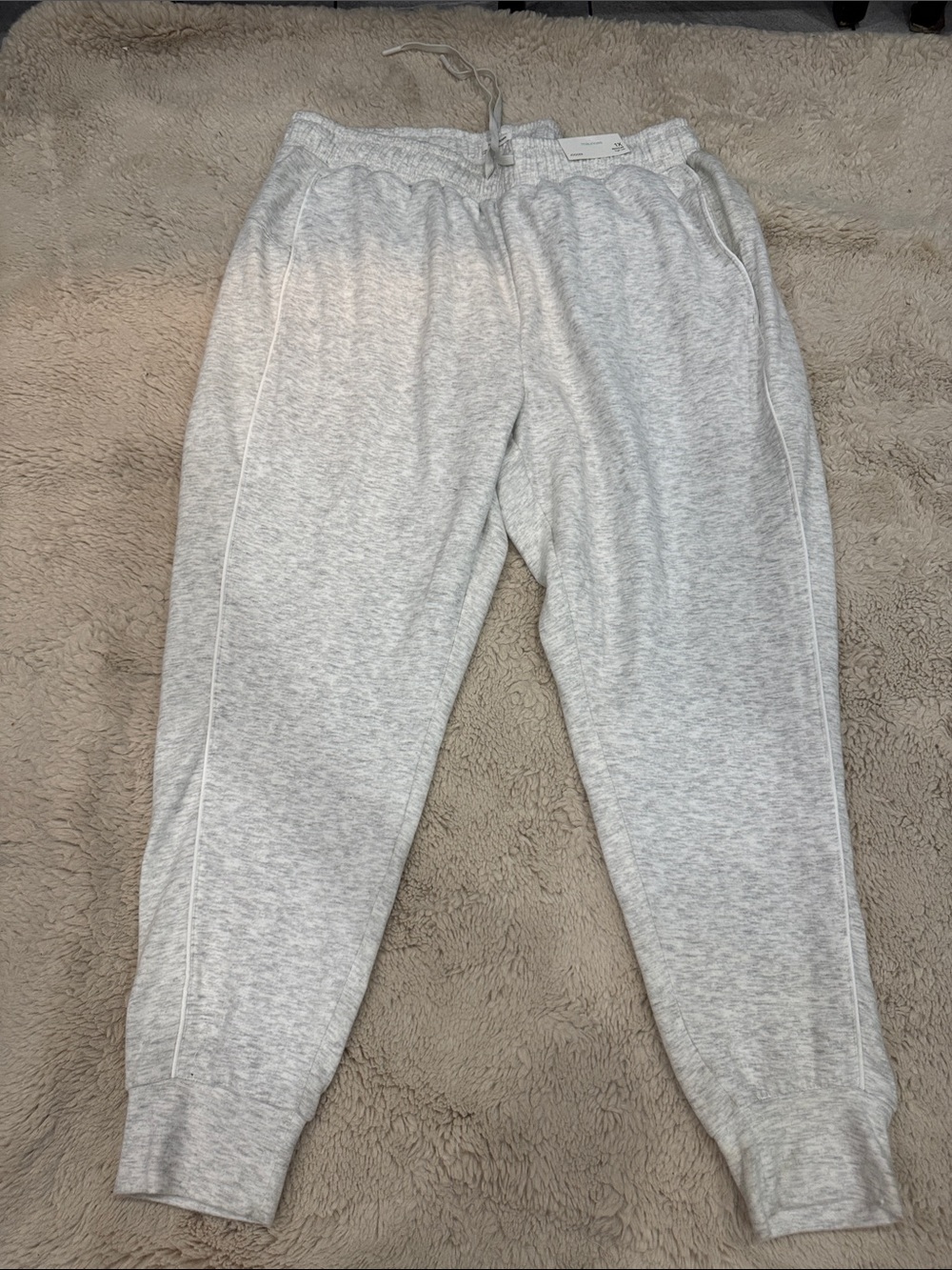 Kids Heather Gray Jogger Sweatpants